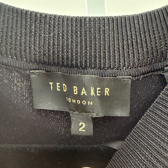 TED BAKER Letino Hazel Ruffle Top Size 2 - Picture 10 of 12